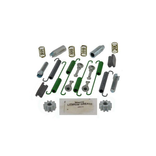 Carlson Brake Hardware Chry 07-98 Dodge 07-98 Plymouth 00-96 Park Brk Hdw Kt, H7323 H7323 - main